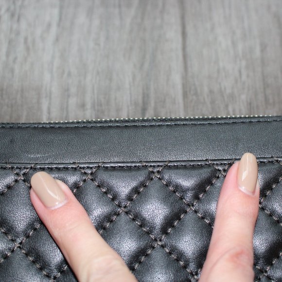 Coach Quilted Large Wallet Wristlet - Picture 6 of 6